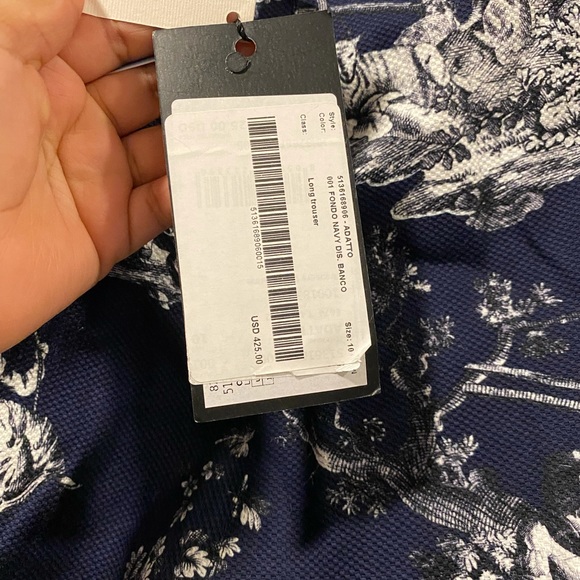 🤍💙Max Mara Adatto Trousers Ultramarine💙🤍 - Picture 7 of 8